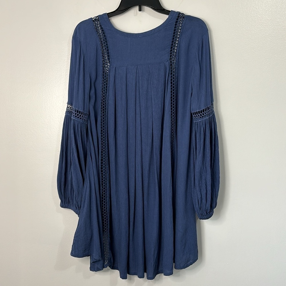 Free People Just The Two of Us Swing Tunic Dress Size XS - Picture 6 of 9